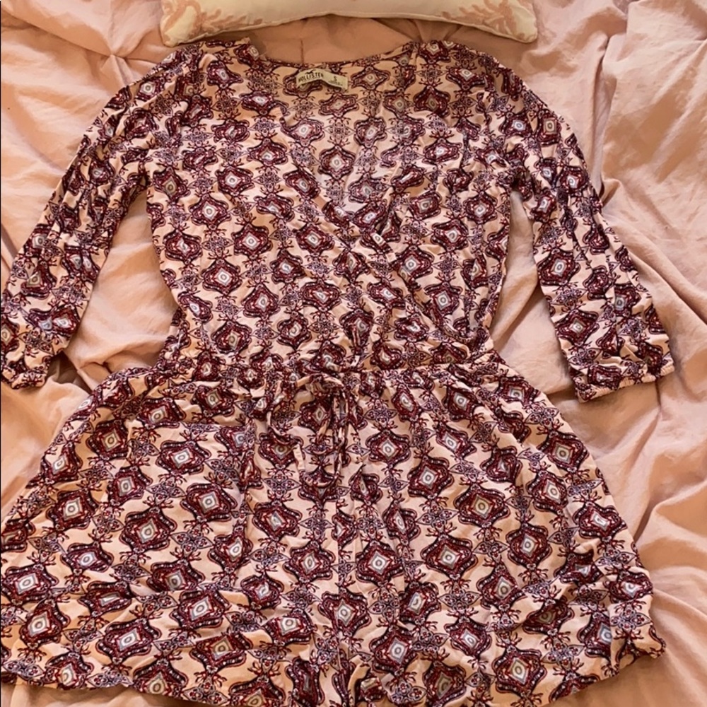 Small Hollister Short V Cut Romper